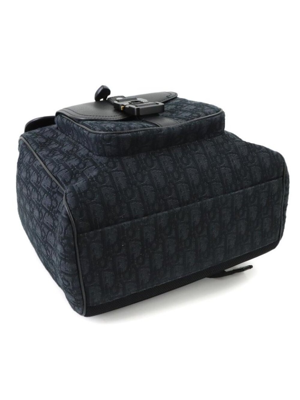 Dior Oblique Backpack Canvas Leather Black - Picture 5 of 10